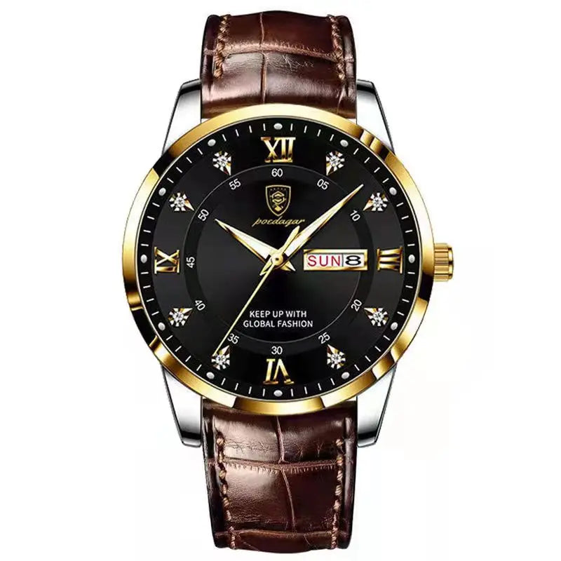 POEDAGAR Luxury Brand Men Watches Waterproof