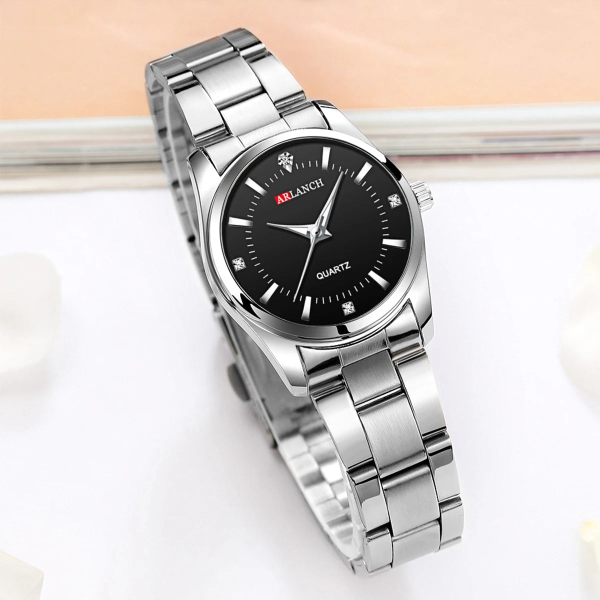 Luxury Women's Watch Pink Minimalist Girl Clock Outdoor Travel Women Wrist Watches