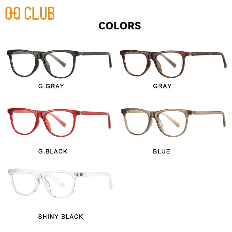 O-Q CLUB Women's Grade Glasses Eye Glass for Woman Sunglass Men Lunette Myopia Eyeglasses Photochromic Lenses to Read Eyewear