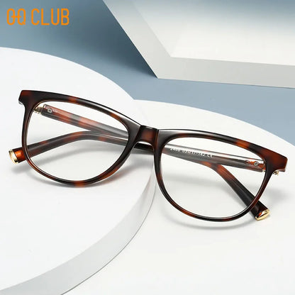 O-Q CLUB Women's Grade Glasses Eye Glass for Woman Sunglass Men Lunette Myopia Eyeglasses Photochromic Lenses to Read Eyewear
