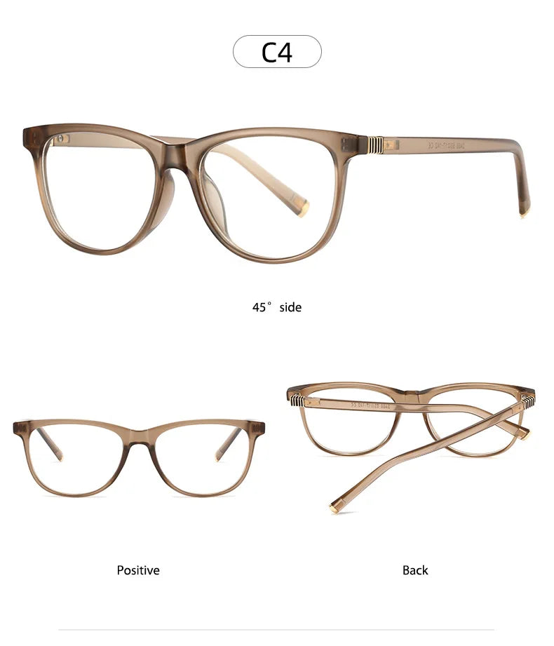 O-Q CLUB Women's Grade Glasses Eye Glass for Woman Sunglass Men Lunette Myopia Eyeglasses Photochromic Lenses to Read Eyewear