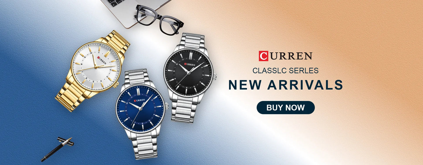 CURREN 8430 Fashion Men's Quartz Watch