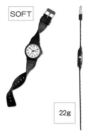 SANDA 9072 Quartz Watch Calendar Light  Weight Minimalism Ladies Women Wristwatches