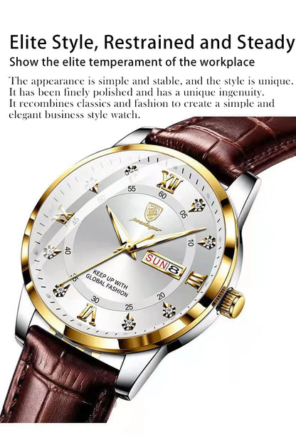 POEDAGAR Luxury Brand Men Watches Waterproof