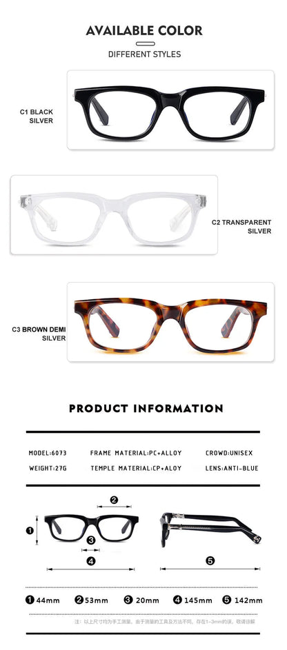 O-Q CLUB Lunette De Lecture Femme Sunglasses Man Prescription Glasses