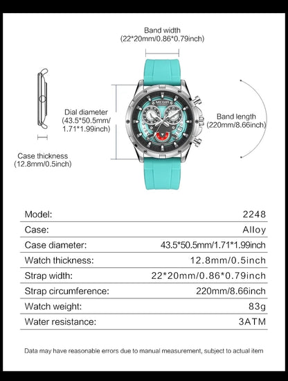 MEGIR 2248 Top Brand Chronograph Quartz Watch