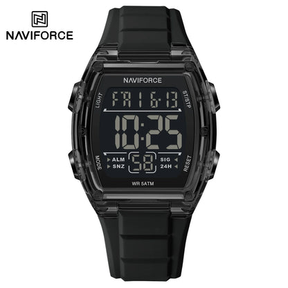 Naviforce 6106 Man Watch Clocks Outdoor Casual Sports LCD Digital Electronic Waterproof watch