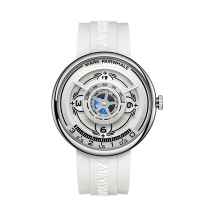 Mark Fairwhale 5990 Trendy Casual Earth 3D Relojes Hombre Fashionable Luminous Wristwatch  for Men