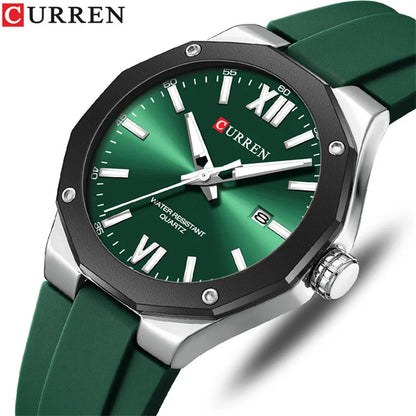 Curren 8465 Fashion Factory Brand Watches for Men  with Date Simple Quartz Clock