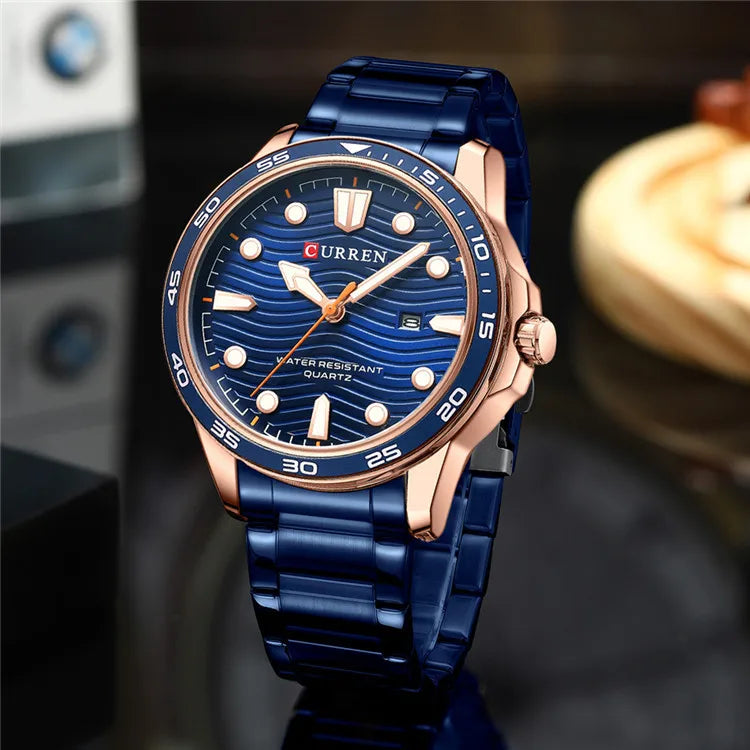 CURREN Q1 Fashion Casual Many Models Quartz Wristwatches Men's Hands Business Watch Auto Date Clock Male Wrist Watches for Male