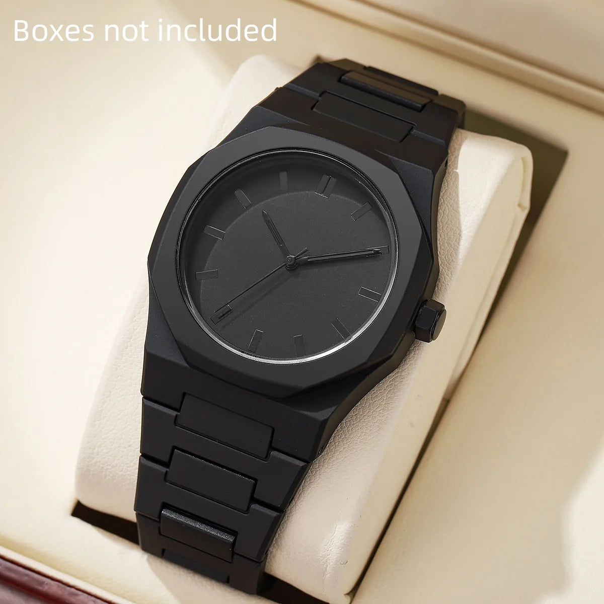 Modern Minimalist Personality Creative All-black Men's Watch Arabic