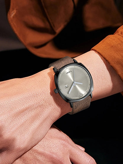 TOMI Men's Watch Minimalist  Casual Quartz Watch