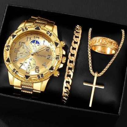 Men Watches Luxury Brand Watches for Men Fashion High Quality Quartz Wristwatches Business Steel Strap Sports Male Clock