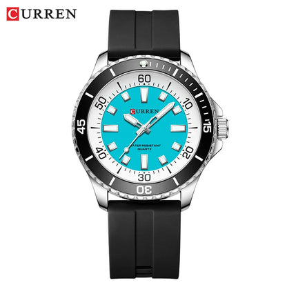Curren 8448 Male reloj hombre lujo alta gama quartz Wristwatch
