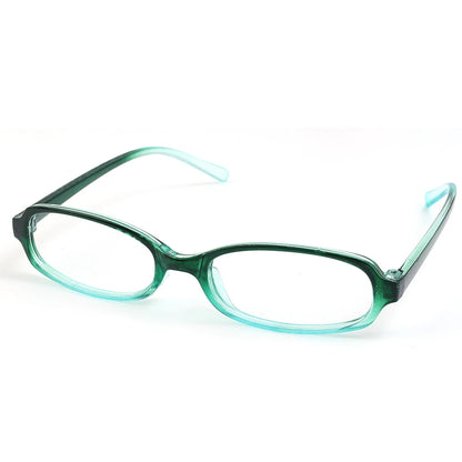 New Retro Blue Green Oval Small Frame Glasses Frame Women's Anti Blue Light Glasses Fashion Y2K Square Eyeglasses Frame