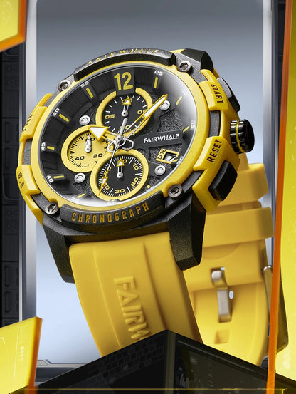 Mark Fairwhale 4360 Fashion New Men Date Quartz Watch