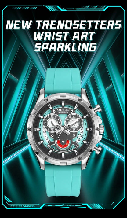 MEGIR 2248 Top Brand Chronograph Quartz Watch