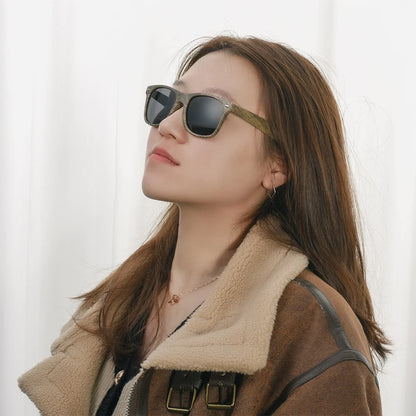 Wood Bamboo Sunglasses Men Women Classic Fashion UV400 Vintage Driving Sun Glasses Black Fishing Eyewear UV400 Eyeglasses