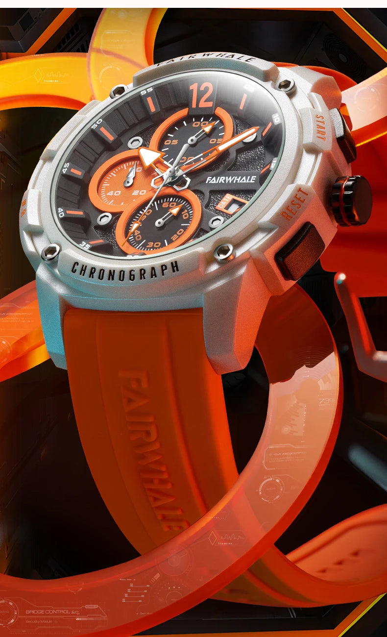 Mark Fairwhale 4360 Fashion New Men Date Quartz Watch