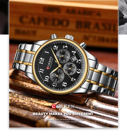 CURREN Q1 Fashion Casual Many Models Quartz Wristwatches Men's Hands Business Watch Auto Date Clock Male Wrist Watches for Male