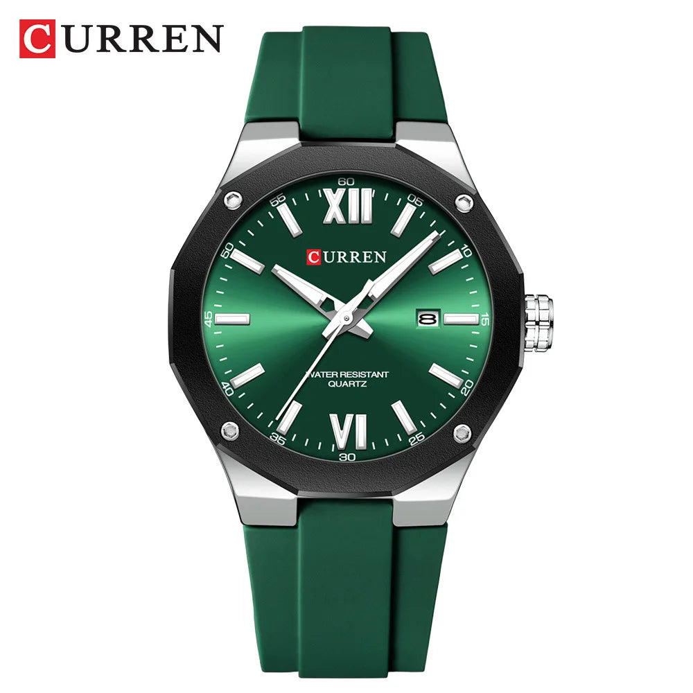 Curren 8465 Fashion Factory Brand Watches for Men  with Date Simple Quartz Clock