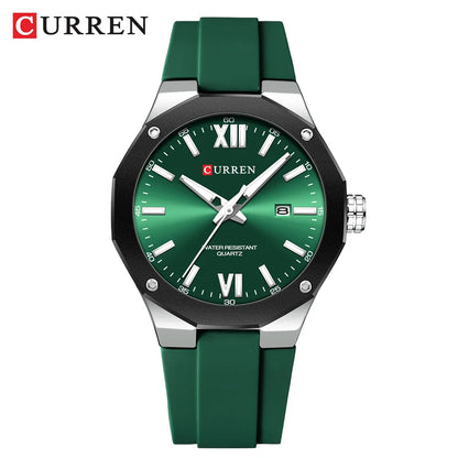 Curren 8465 Fashion Factory Brand Watches for Men  with Date Simple Quartz Clock