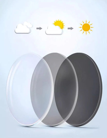 Titanium Transition Photochromic Progressive Reading Glasses Men Hyperopia Presbyopia diopters Outdoor Presbyopia Lens Eyewears