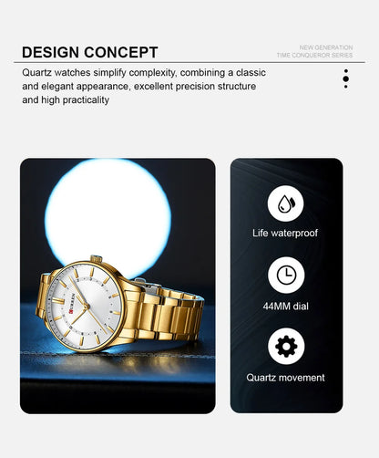 CURREN 8430 Fashion Men's Quartz Watch