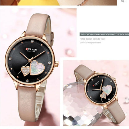 CURREN 9077 Luxury Fashion Women's Watch Waterproof Quartz Watch