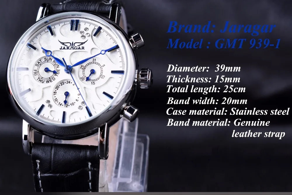 JARAGAR 348 Men's Automatic Mechanical Watch