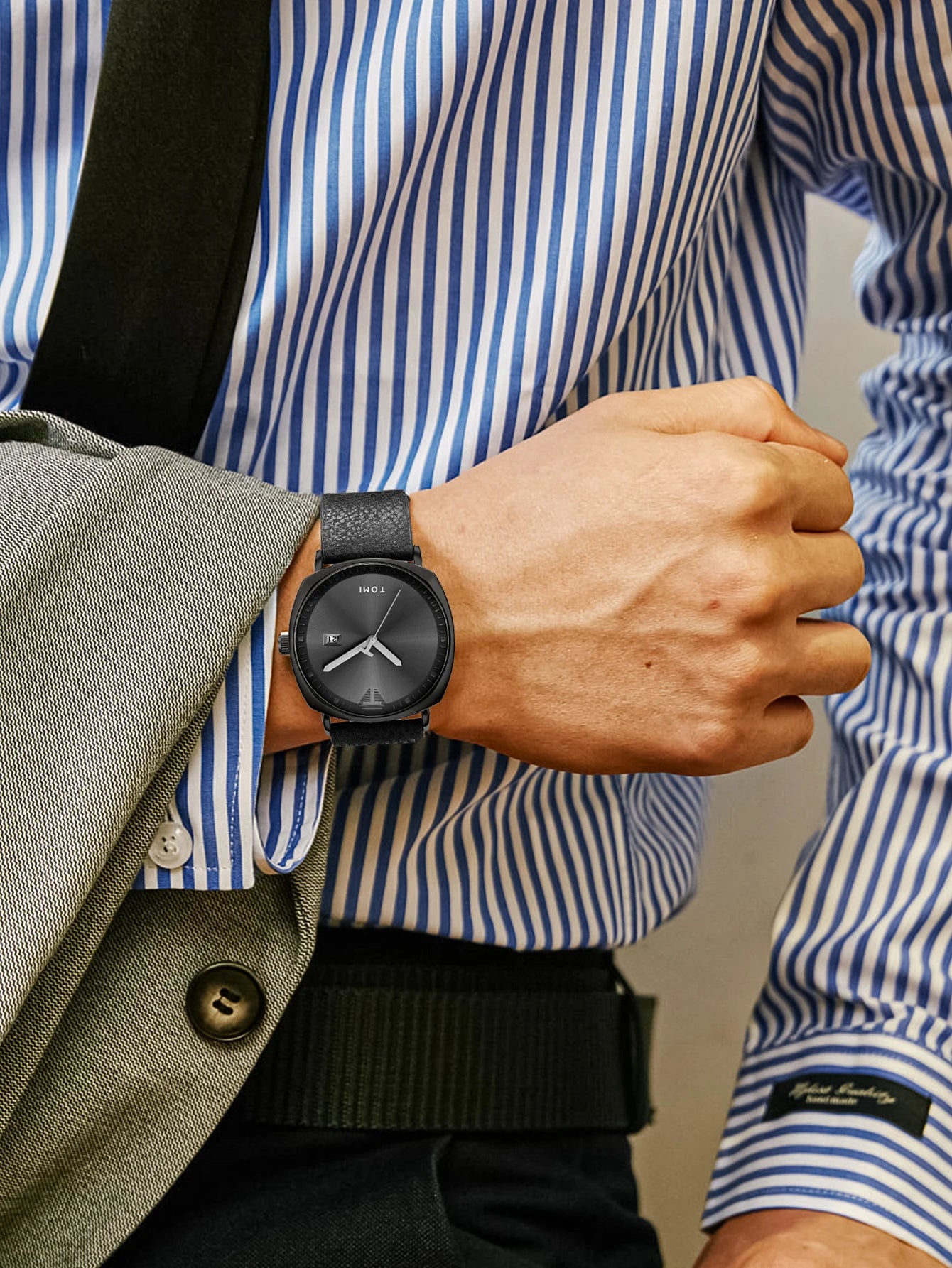 TOMI Men's Watch Minimalist  Casual Quartz Watch