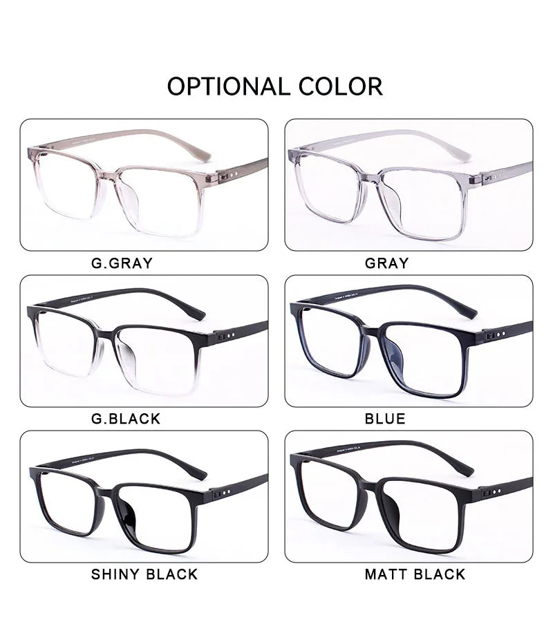 O-Q CLUB Men's Eyeglasses Optical Lenses With Prescription Glasses Women Eye Glass for Man Women's Eyeglass Frame Lunette Myopia
