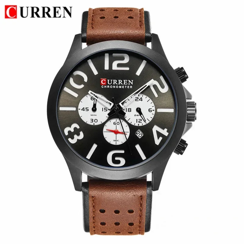 CURREN Q1 Fashion Casual Many Models Quartz Wristwatches Men's Hands Business Watch Auto Date Clock Male Wrist Watches for Male