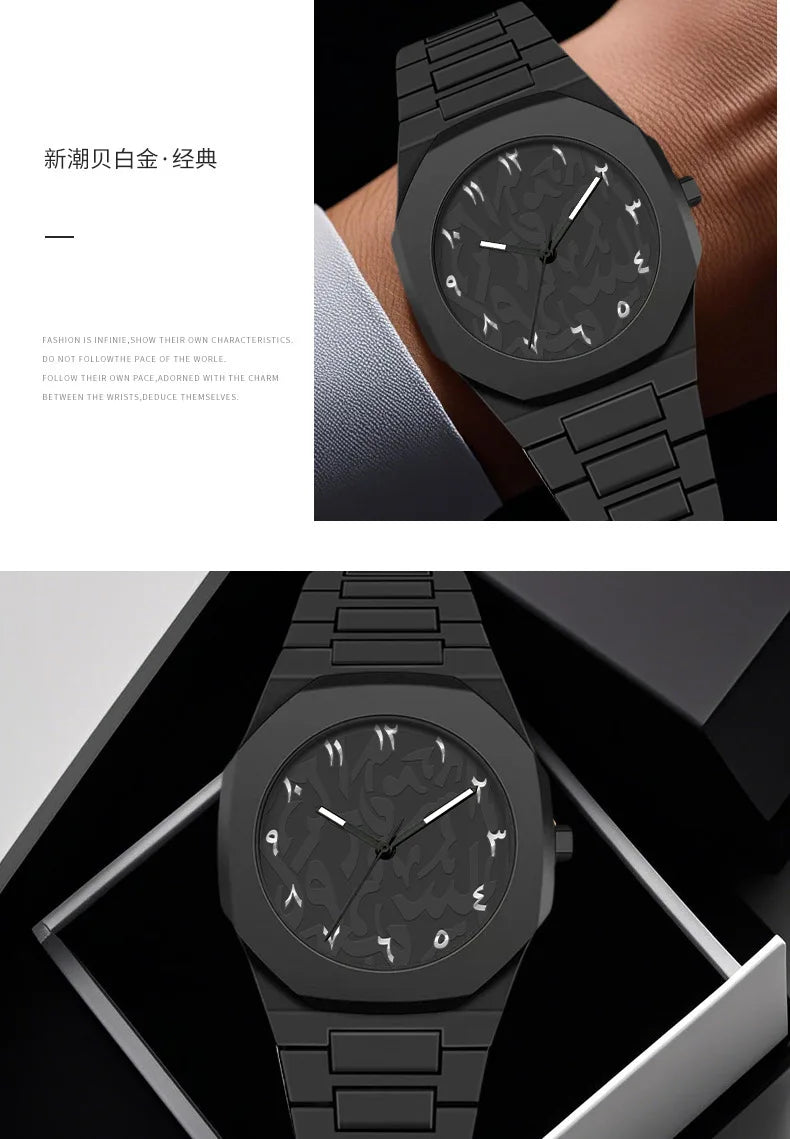 Classic Men Women Watch Simple Plastic Strap Color Quartz Watches Exquisite Business Round Dial Wristwatch Men Clock Gifts