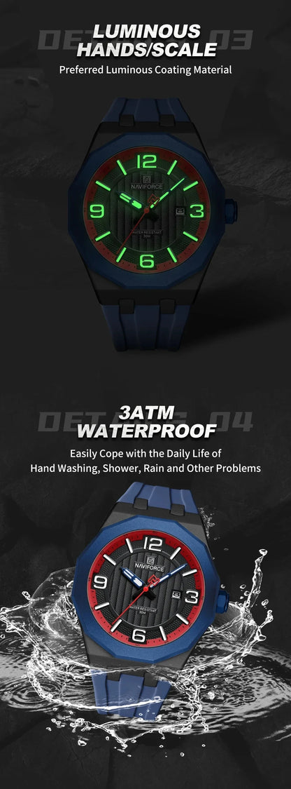 Naviforce 8079 Luxury Men's Business Watch
