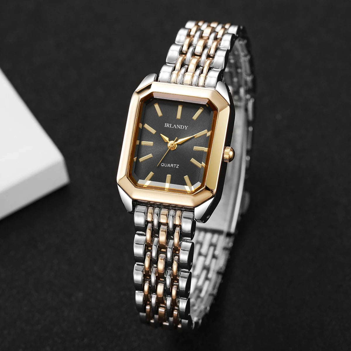 Fashion Rectangle Women Quartz Wrist Watch Reloj Mujer Girls Clock Gift(Without Box)