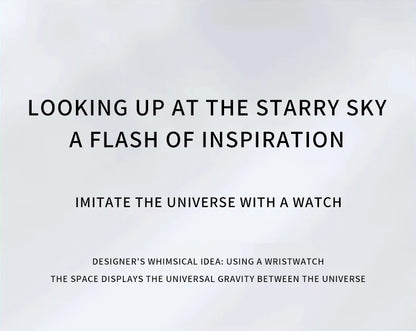 DOM 1345 Fashion New Personalized Floating Magnetic Pointer Free Ball Bearing Creative Waterproof Quartz Watch for Men Clock