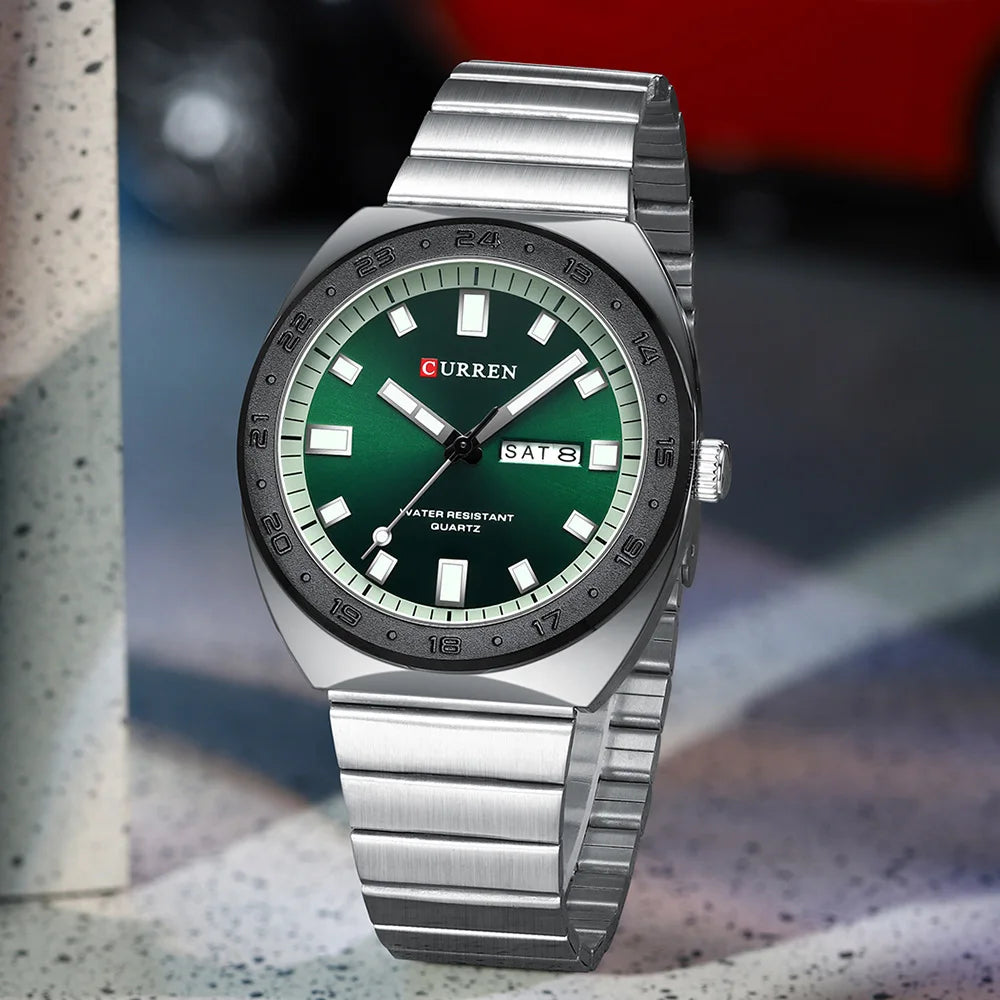 CURREN Q1 Fashion Casual Many Models Quartz Wristwatches Men's Hands Business Watch Auto Date Clock Male Wrist Watches for Male