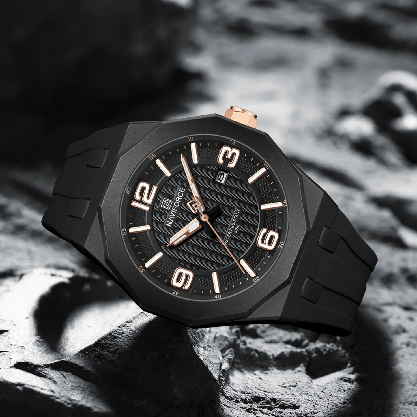 Naviforce 8079 Luxury Men's Business Watch