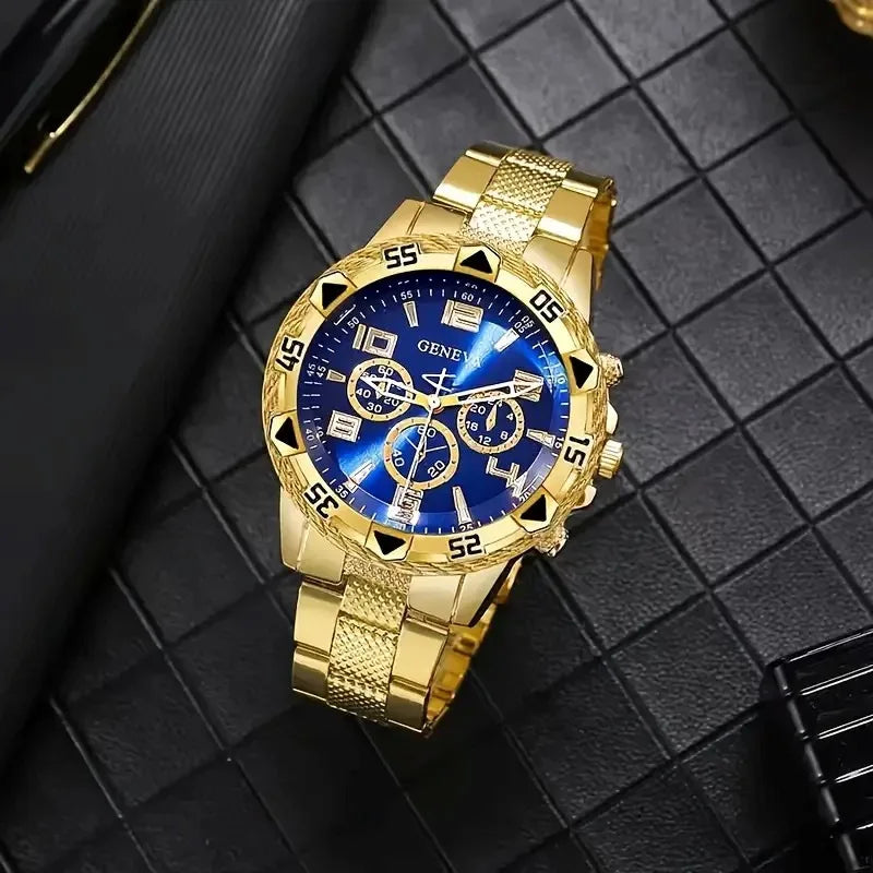 Men Watches Luxury Brand Watches for Men Fashion High Quality Quartz Wristwatches Business Steel Strap Sports Male Clock