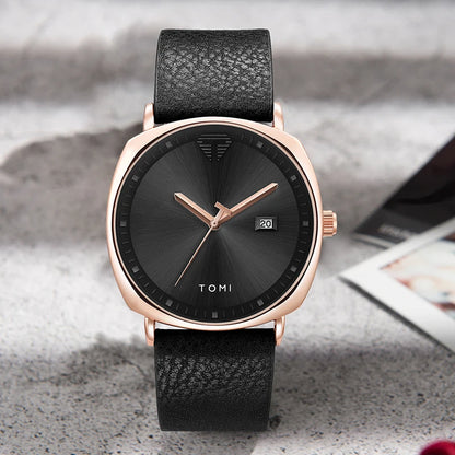 TOMI Men's Watch Minimalist  Casual Quartz Watch
