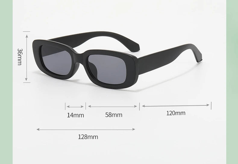 Children Cute Vintage Frosted Rectangle Sunglasses Outdoor Girls Boys Sweet Sun glasses Protection Classic Kids eyewear UV400