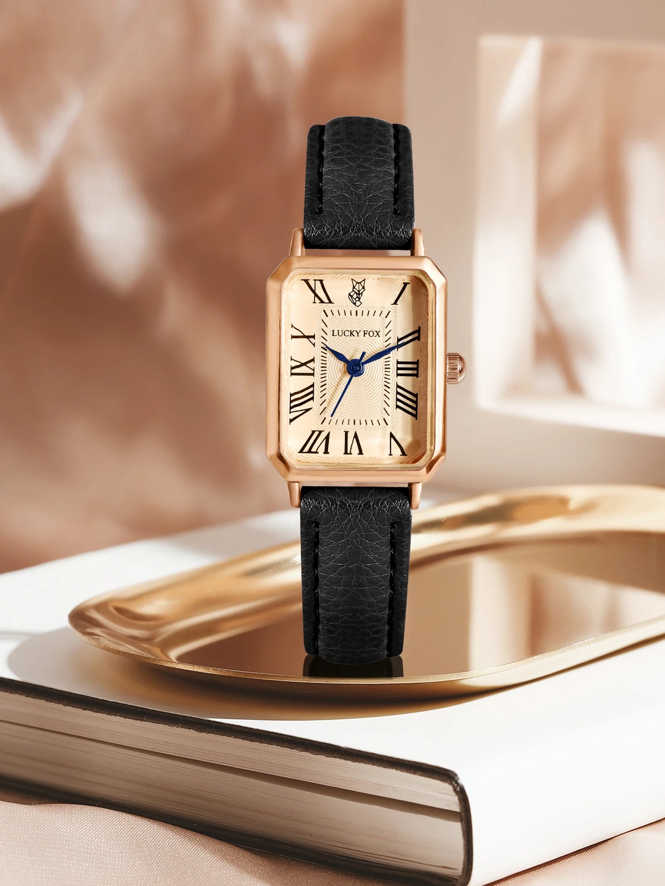 Fashion Retro Digital Dial Casual Quartz Wristwatch for Women Gift