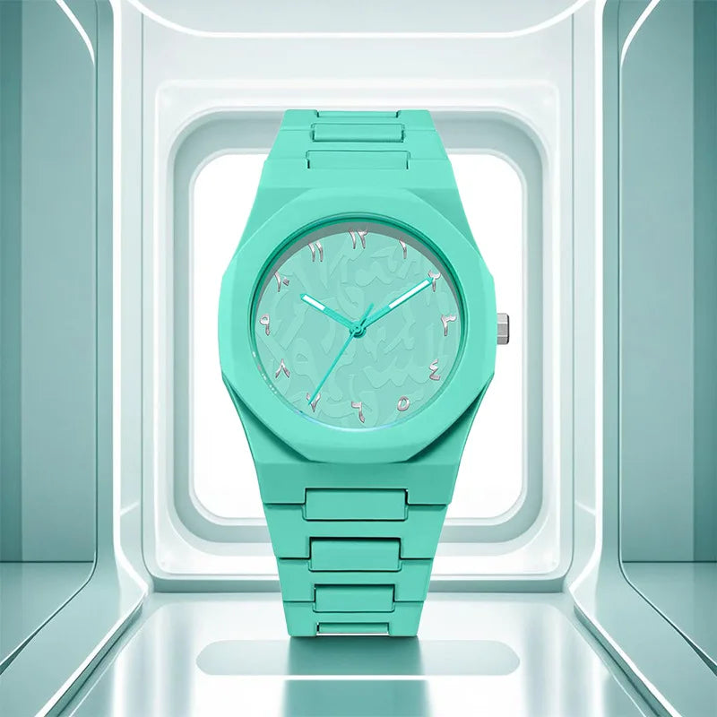 Classic Men Women Watch Simple Plastic Strap Color Quartz Watches Exquisite Business Round Dial Wristwatch Men Clock Gifts