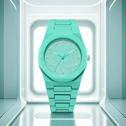 Classic Men Women Watch Simple Plastic Strap Color Quartz Watches Exquisite Business Round Dial Wristwatch Men Clock Gifts