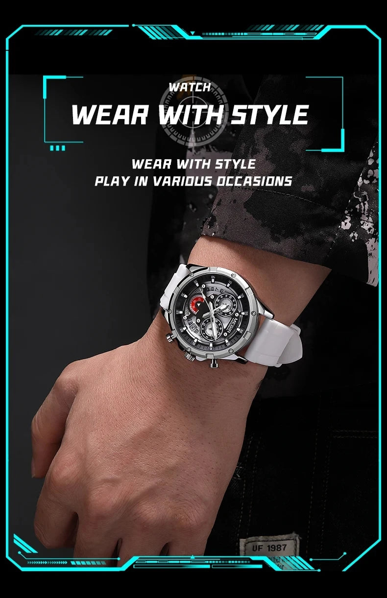 MEGIR 2248 Top Brand Chronograph Quartz Watch