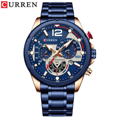 CURREN Q1 Fashion Casual Many Models Quartz Wristwatches Men's Hands Business Watch Auto Date Clock Male Wrist Watches for Male