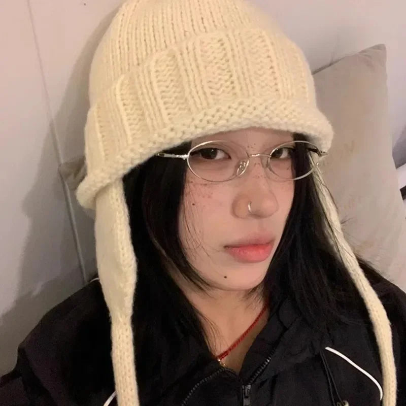 Japanese Harajuku Small Metal Oval Glasses Frame for Women No Makeup Fashion Anti-blue Glasses Men Fashion Anime Cosplay Props