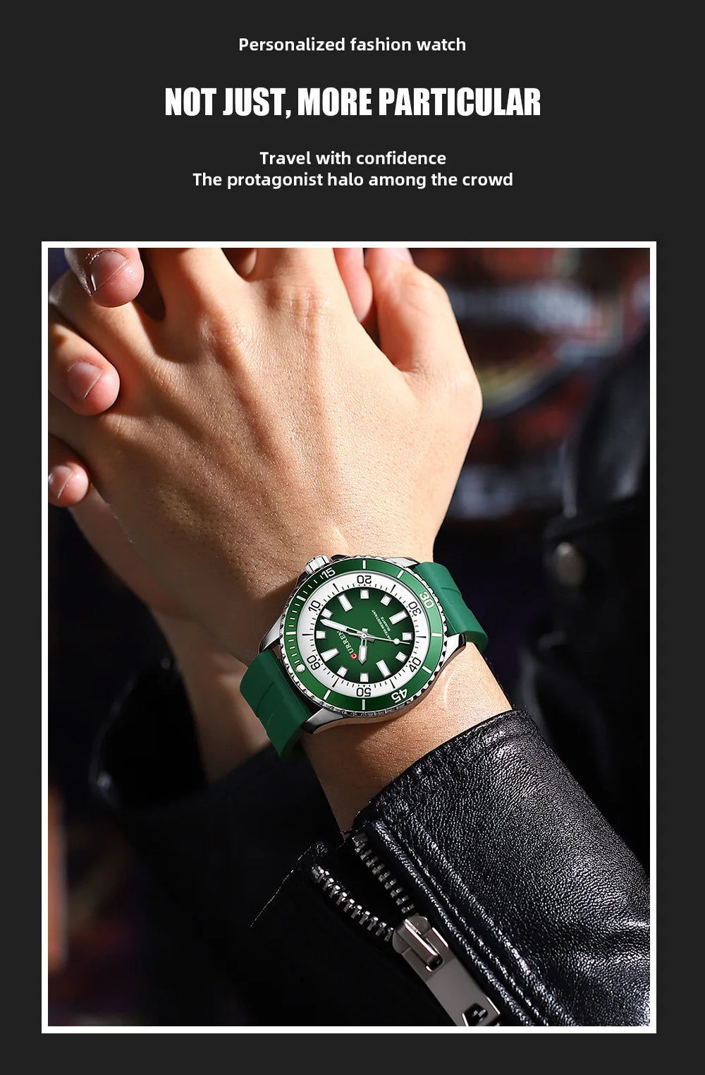 Curren 8448 Male reloj hombre lujo alta gama quartz Wristwatch