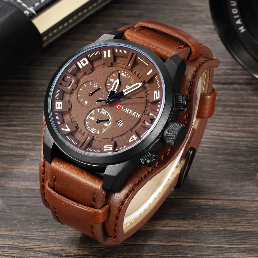 CURREN Q1 Fashion Casual Many Models Quartz Wristwatches Men's Hands Business Watch Auto Date Clock Male Wrist Watches for Male